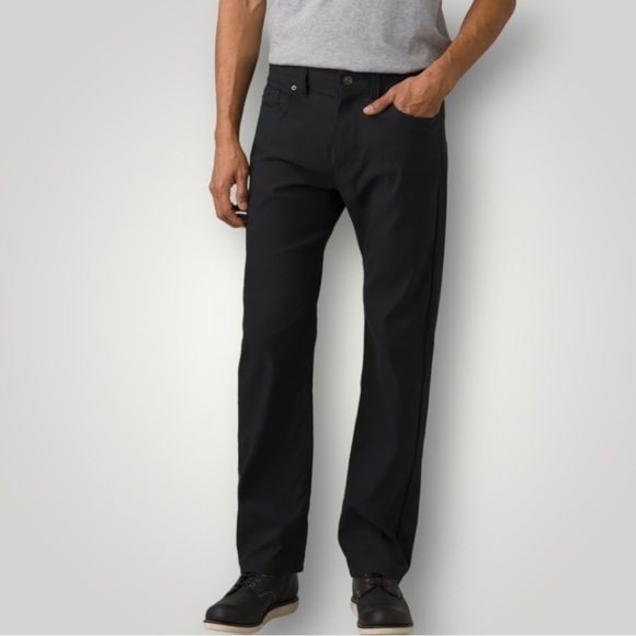 𝅺Prana Men's Brion Pant II Black Standard Fit NWT
